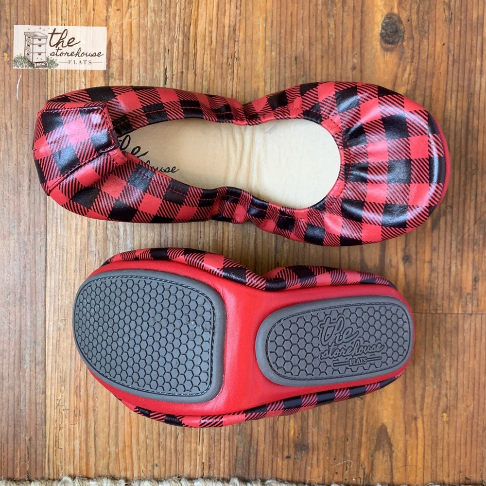 The Storehouse Flats Buffalo Red size 10 Brand New